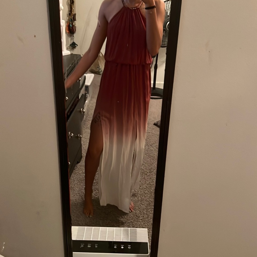 Boho dress with slits